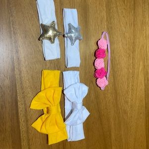 5 baby girl bows